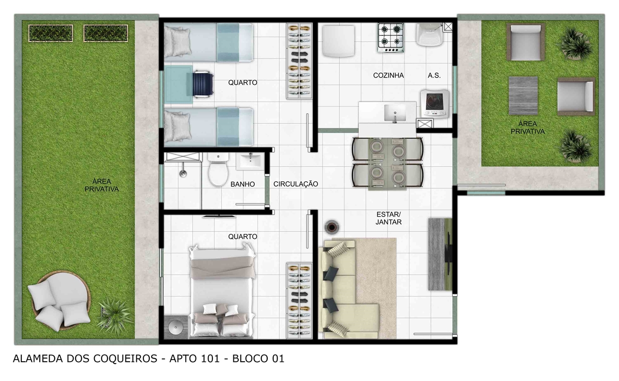 Residencial Alameda dos Coqueiros - Foto 13