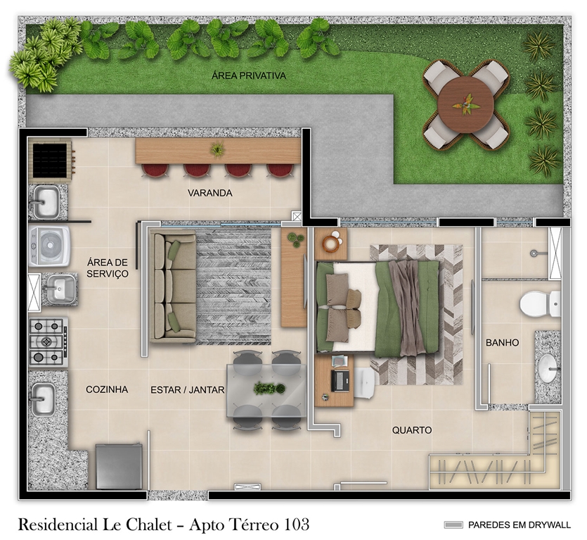 Residencial Le Chalet - Foto 24