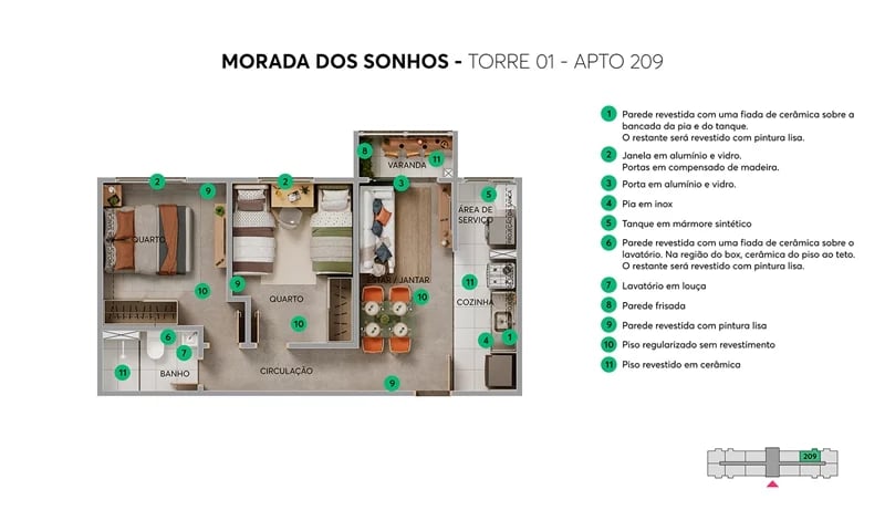 ESGOTADO - Residencial Morada dos Sonhos - Foto 15