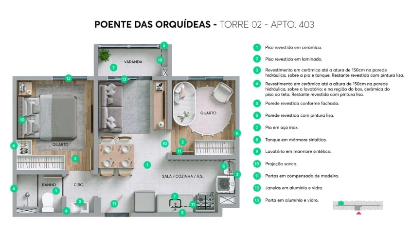 Residencial Poente das Orquídeas - Foto 13