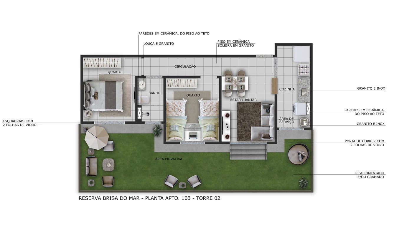 Residencial Reserva Brisa do Mar - Foto 17