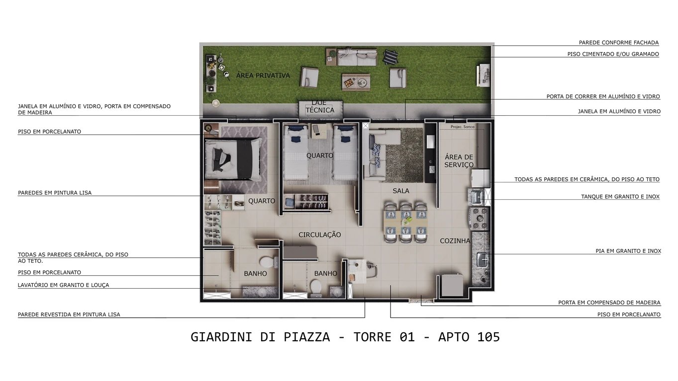 Residencial Giardini di Piazza  - Foto 21