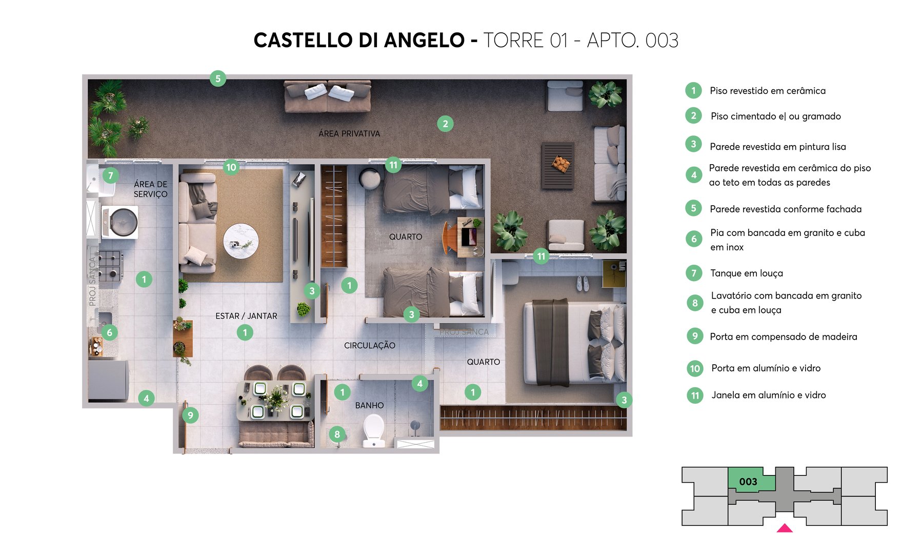 Residencial Castello di Angelo - Foto 14