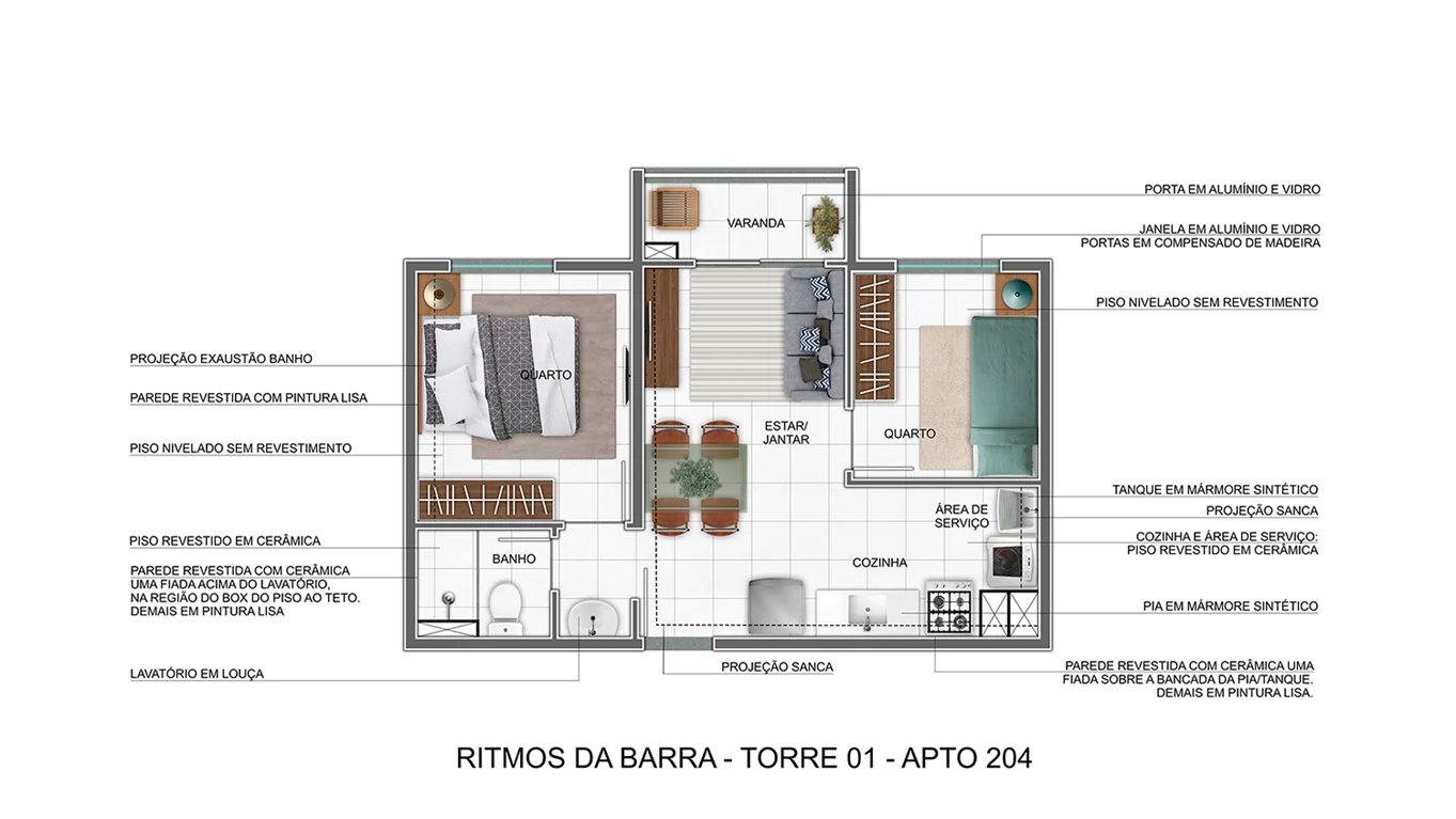 Residencial Ritmos da Barra - Foto 12
