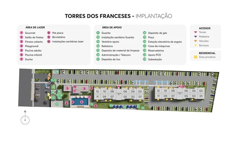 ESGOTADO - Residencial Torres dos Franceses - Foto 13