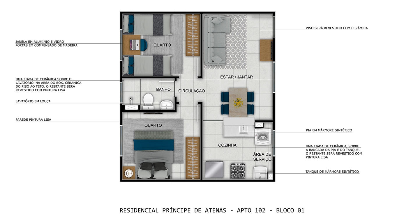 Residencial Príncipe de Atenas - Foto 16