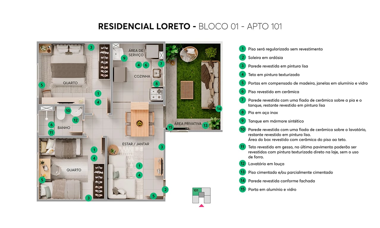 Residencial Loreto - Foto 8