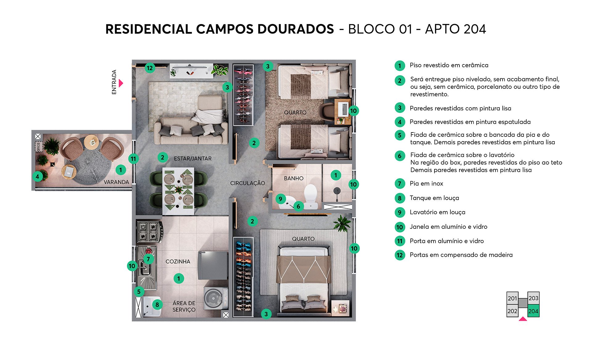 Vale Do Sereno - Residencial Campos Dourados - Foto 15