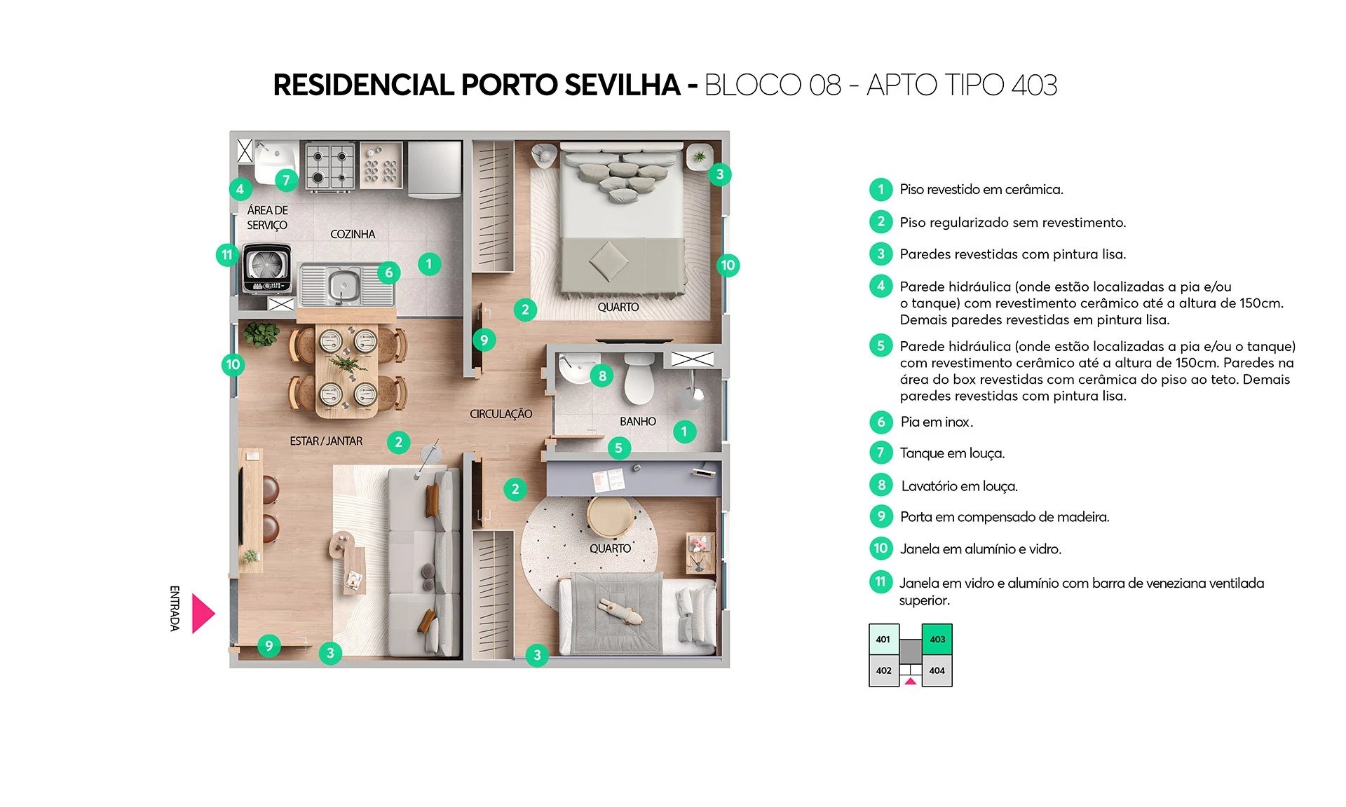 Residencial Porto Sevilha - Foto 18