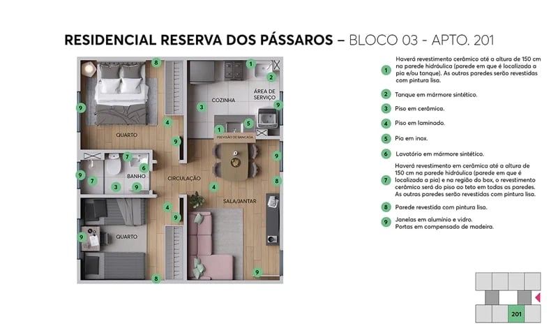 Residencial Reserva dos Pássaros - Foto 12