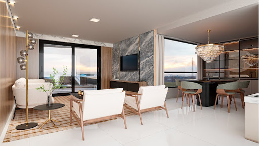 Apartamento no Dona Noêmia com 3 dormitórios e face oeste
