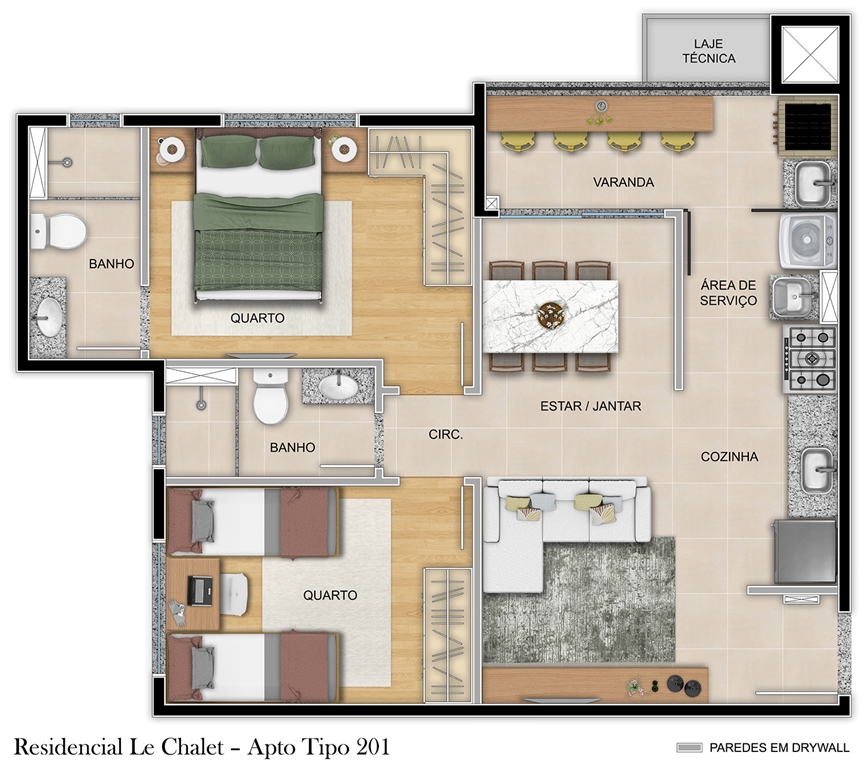 Residencial Le Chalet - Foto 26