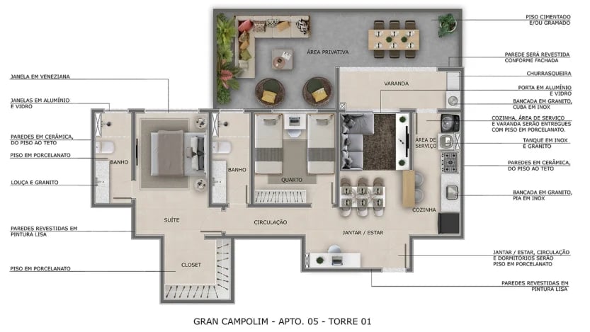Residencial Gran Campolim - Foto 18