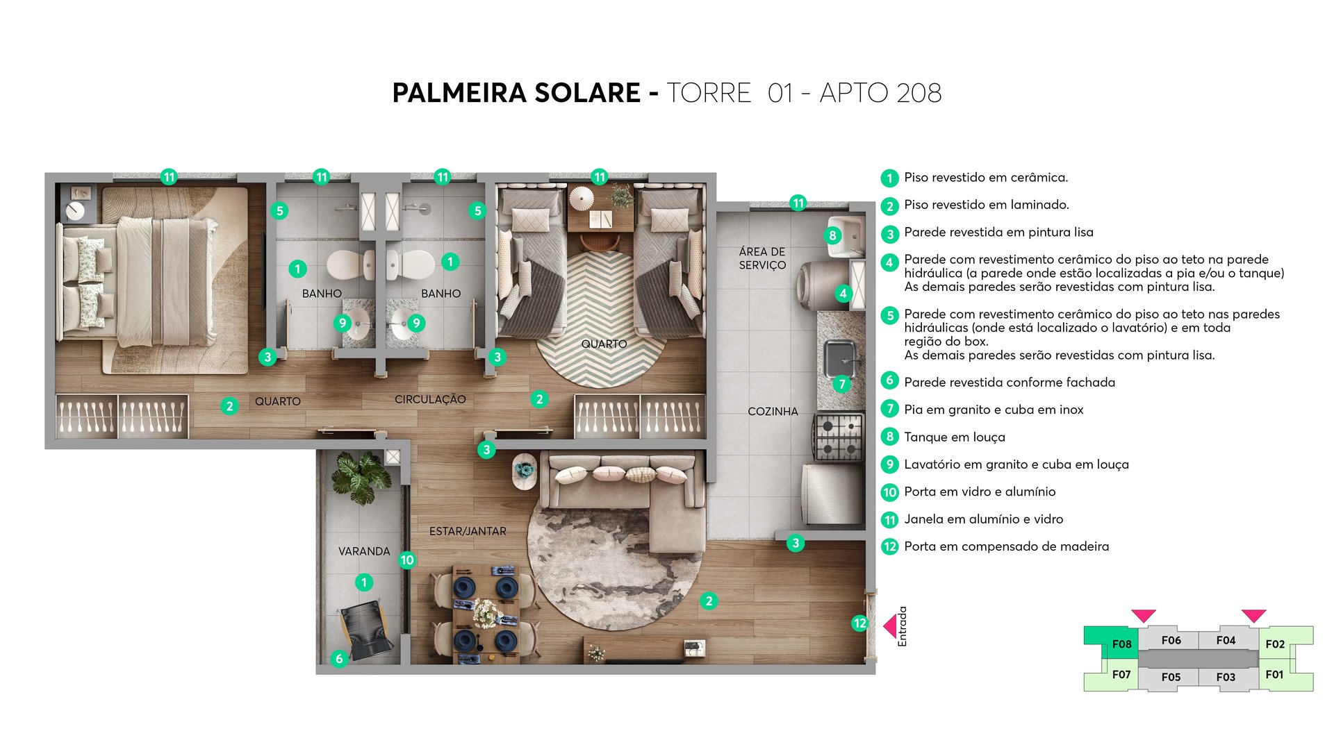 Residencial Palmeira Solare - Foto 17