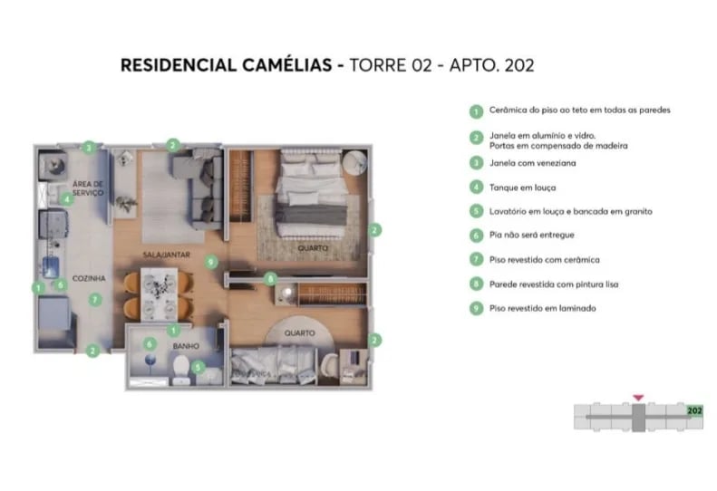ESGOTADO - Residencial Camélias - Foto 14
