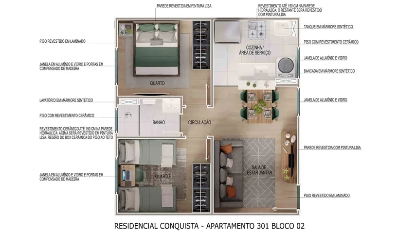 Residencial Conquista - Foto 14