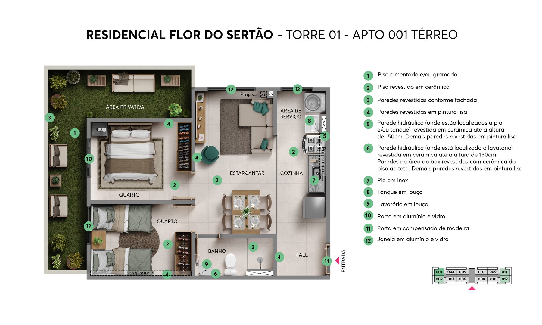 Residencial Flor do Sertão - Foto 12