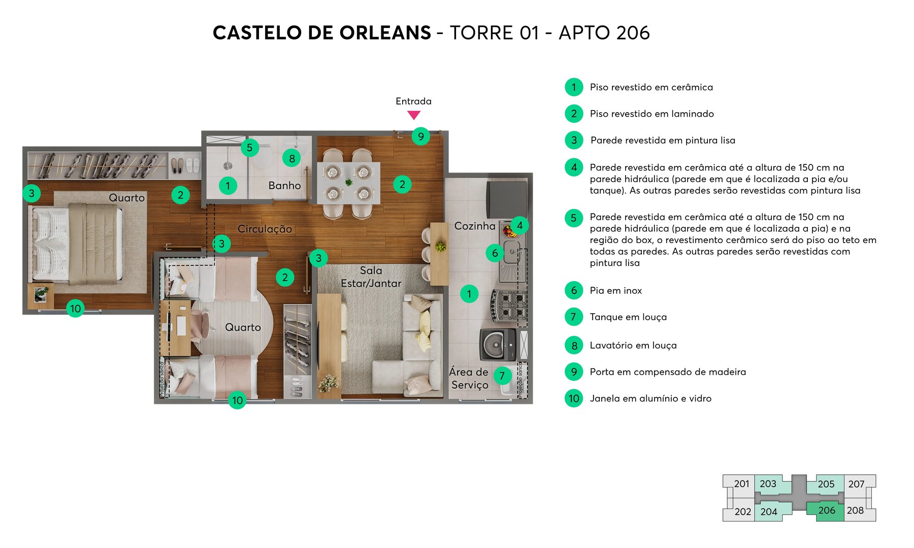 Residencial Castelo de Orleans - Foto 17