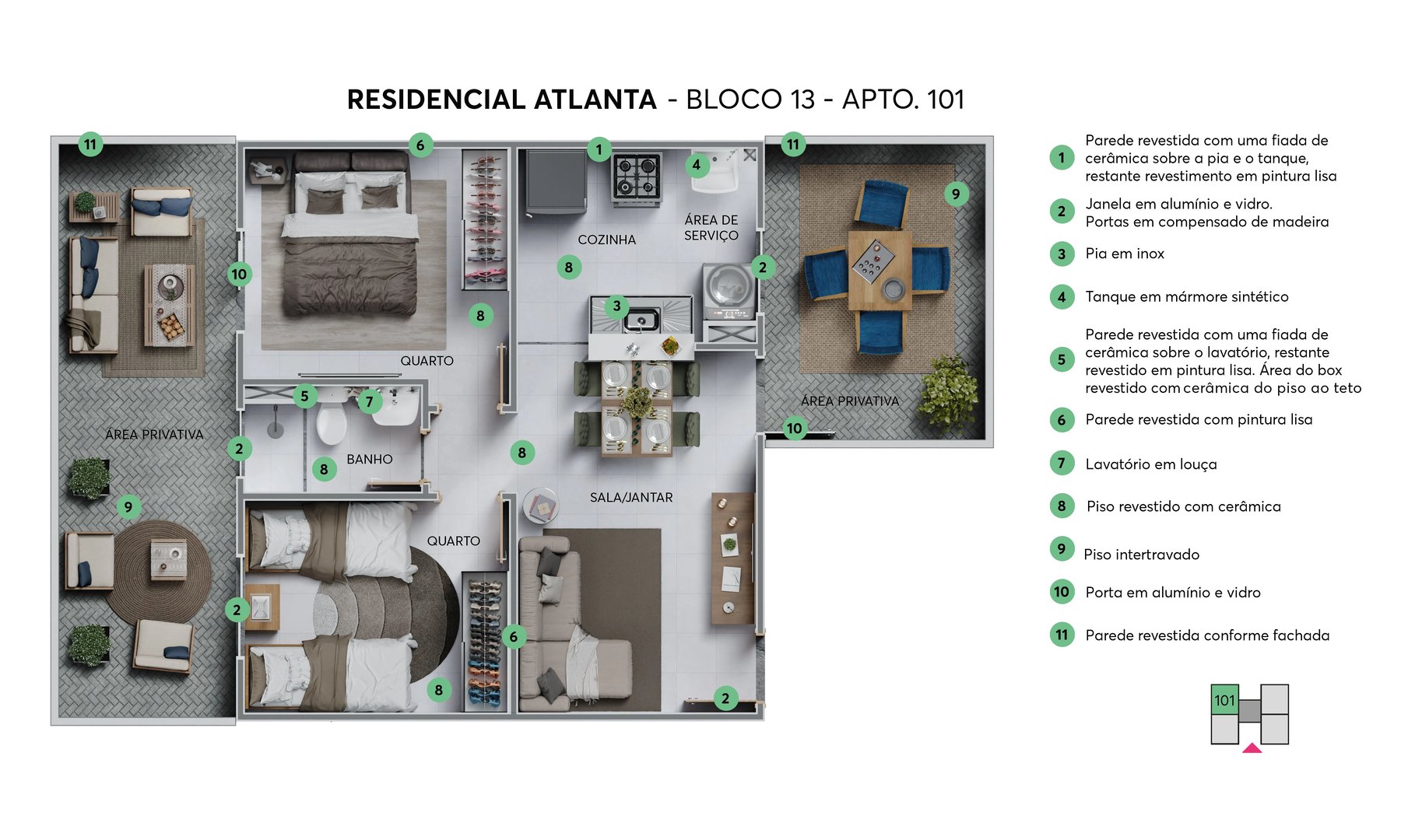 Residencial Atlanta - Foto 11