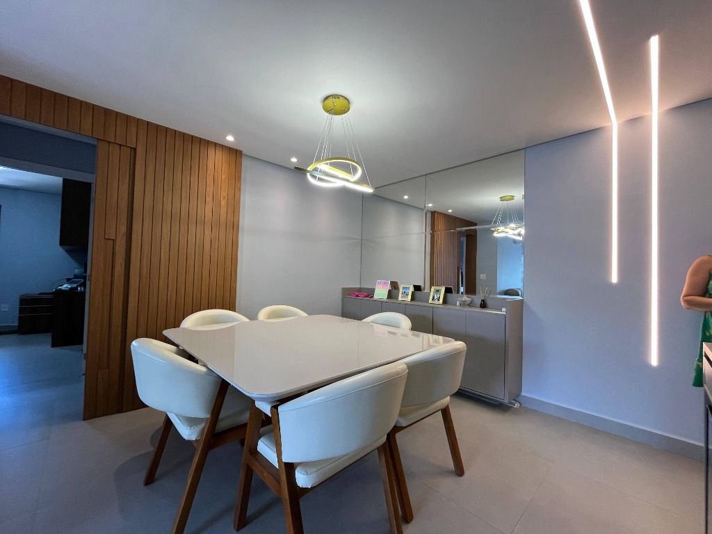 Apartamento 3 dormitórios mobiliado com 2 vagas perto da praia no canto do forte — foto 6