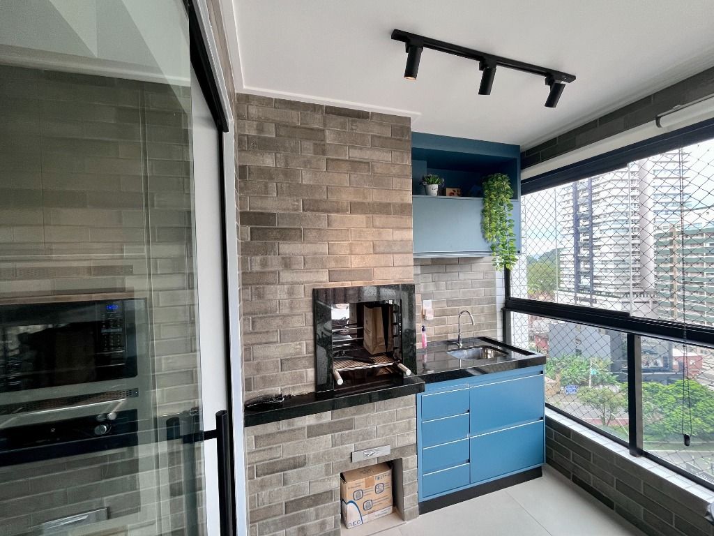 Apartamento 3 dormitórios mobiliado com 2 vagas perto da praia no canto do forte — foto 9