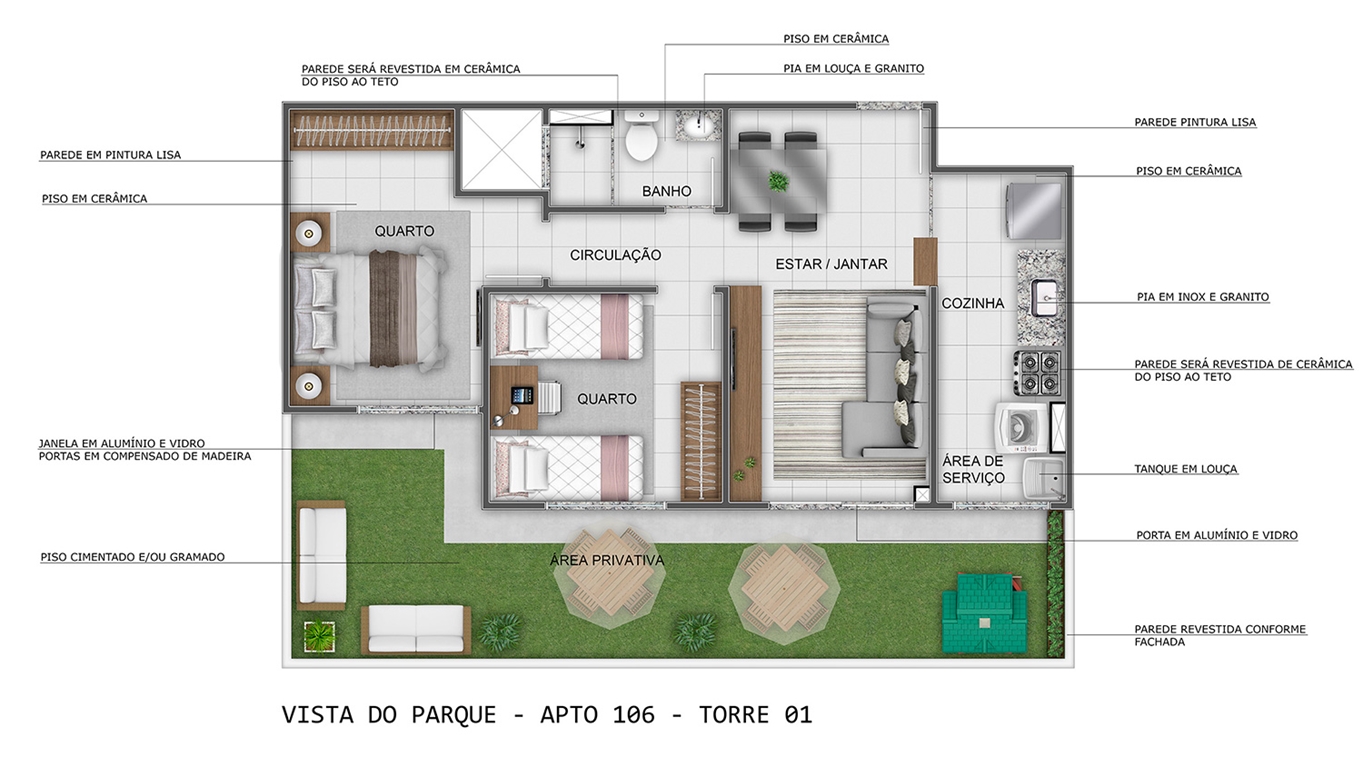 Residencial Vista do Parque - Foto 17