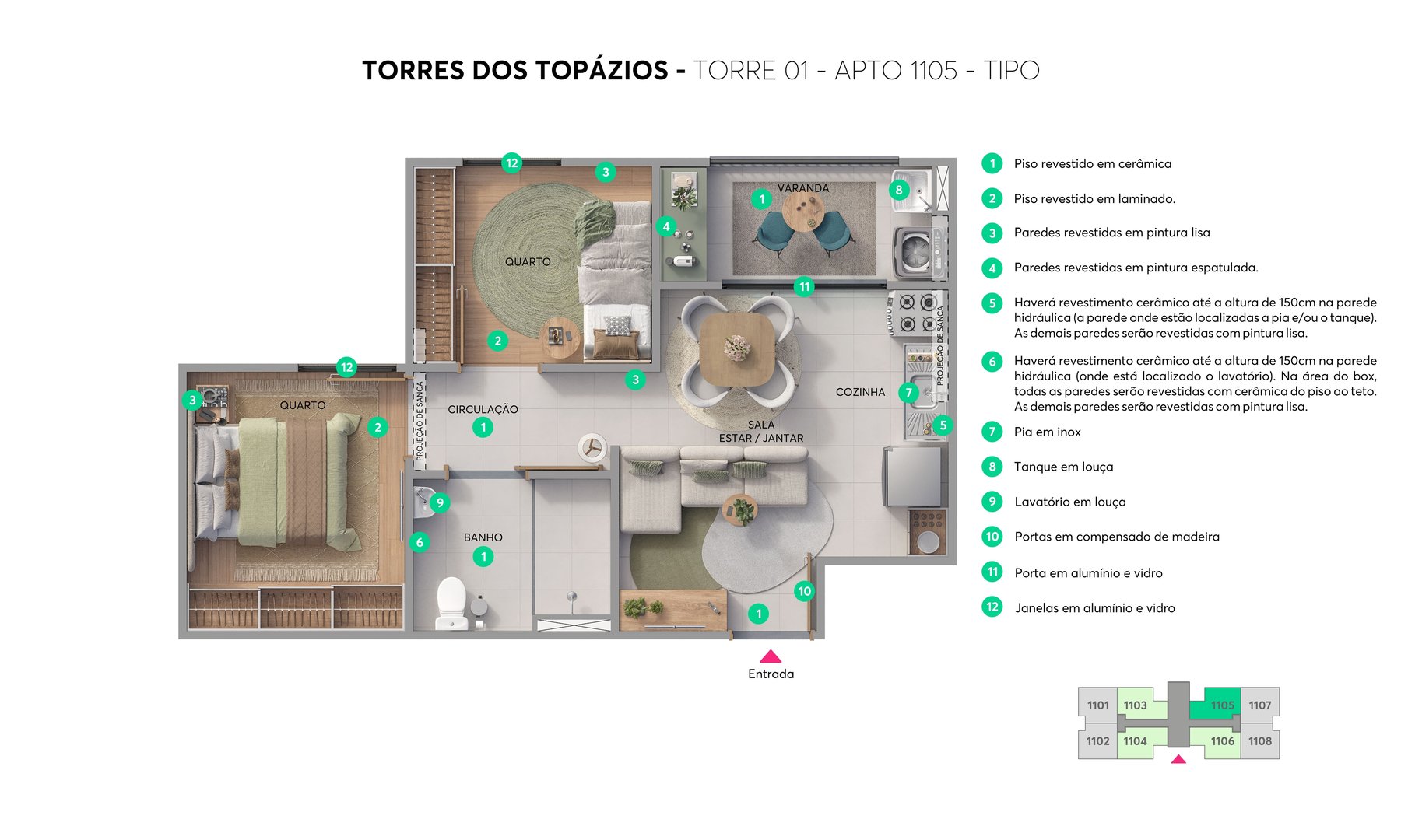 Residencial Torres dos Topázios - Foto 14
