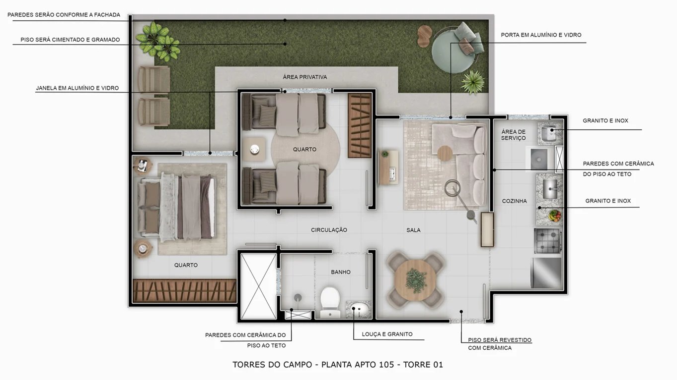 Residencial Torres do Campo - Foto 18