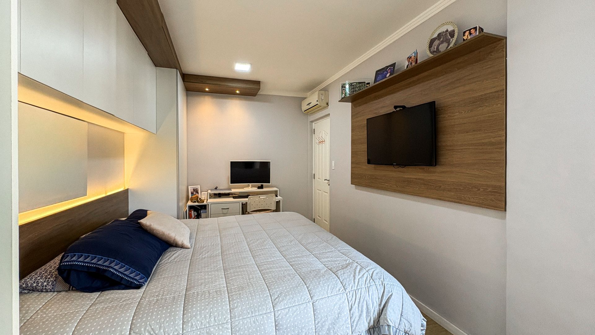 Apartamento mobiliado com 2 dormitórios (1 suíte) no Residencial Artemis - Foto 16