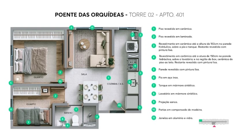 Residencial Poente das Orquídeas - Foto 14
