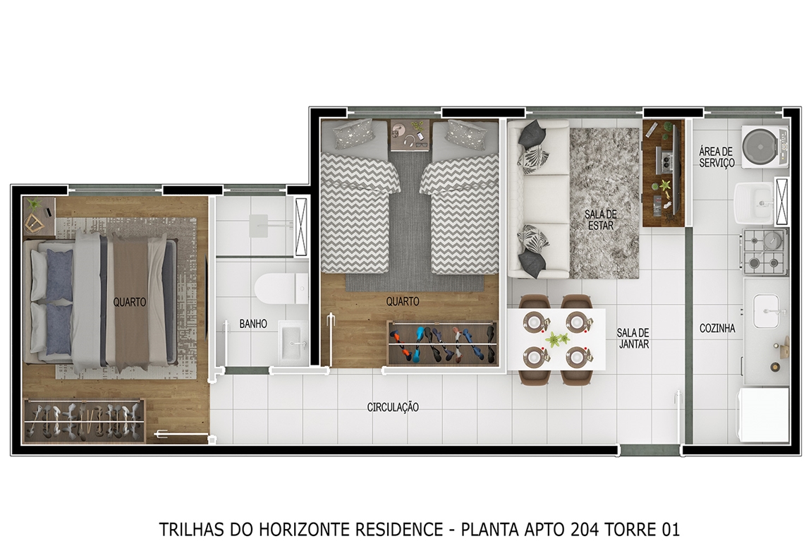 Trilhas do Horizonte Residence, foto 17