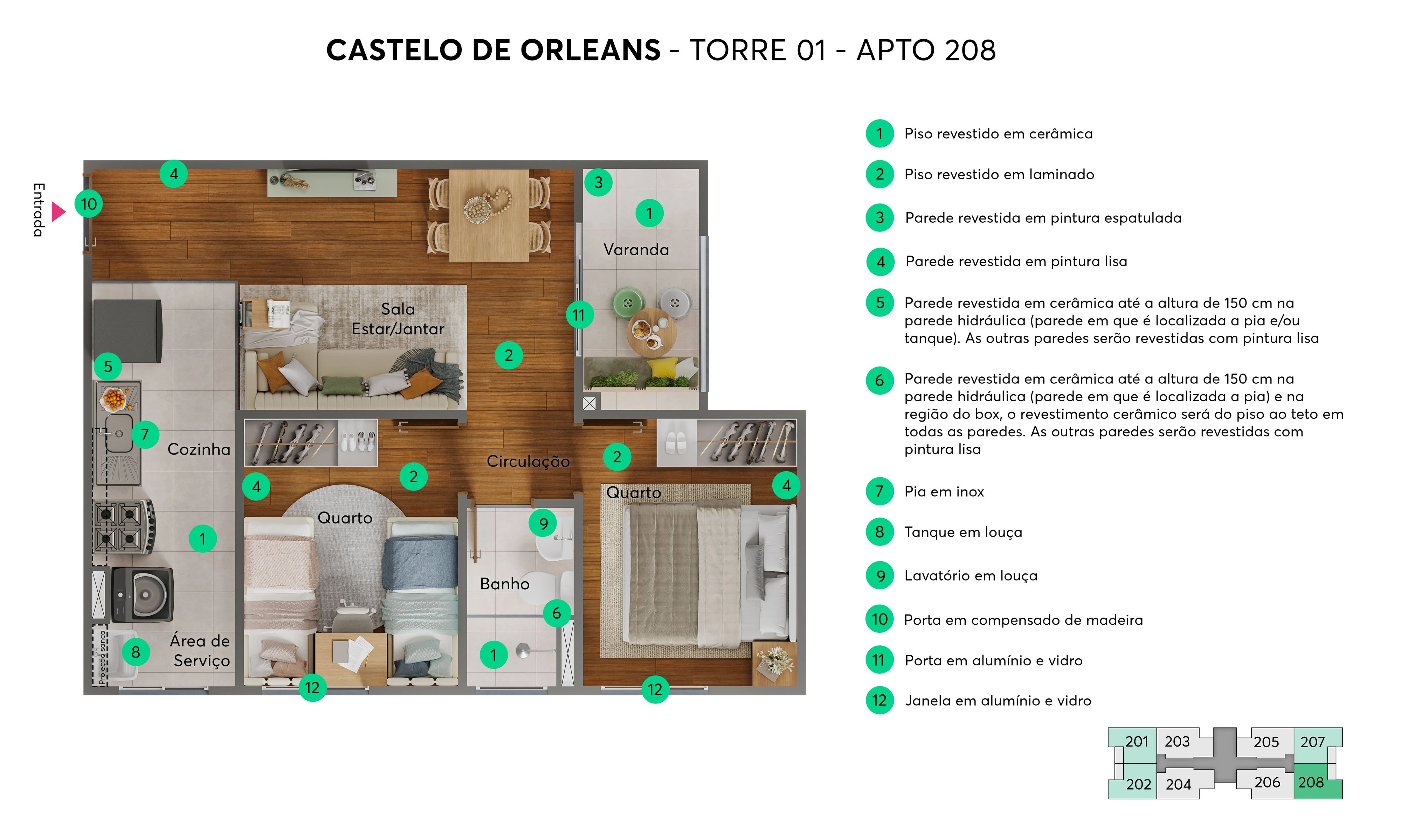 Residencial Castelo de Orleans - Foto 18