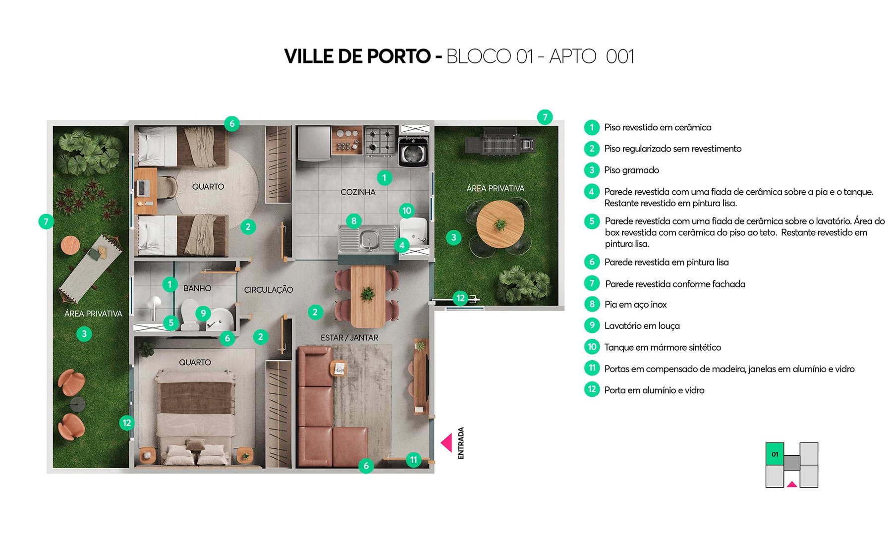 Residencial Ville de Porto - Foto 10