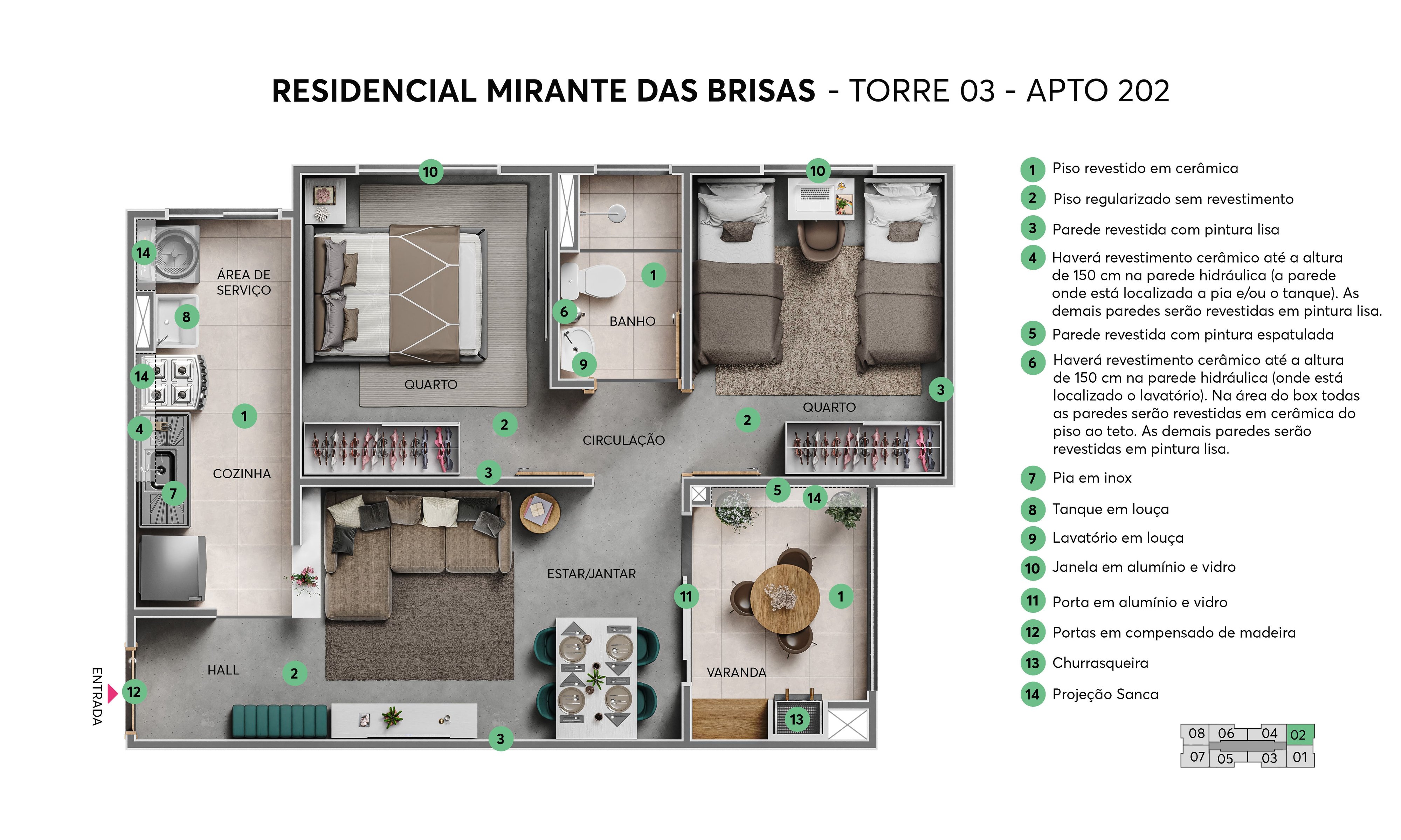 Mirantes do Sul - Residencial Mirante das Brisas - Foto 14
