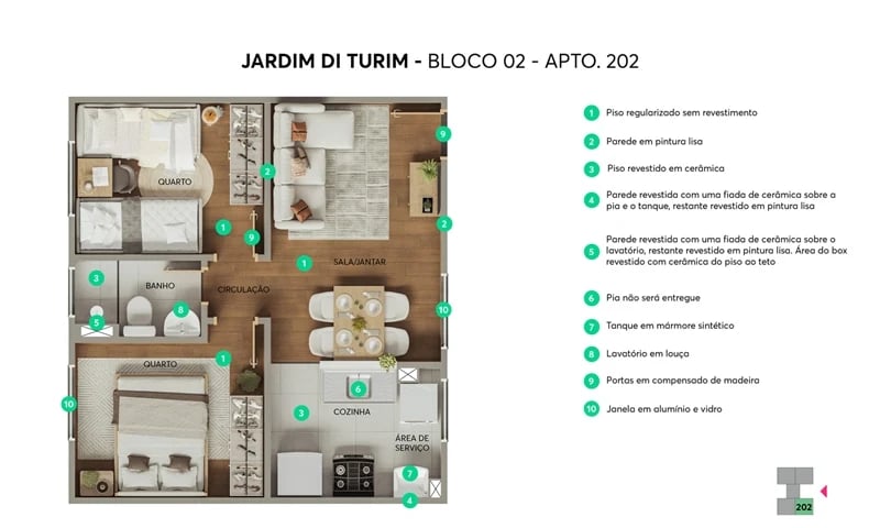 ESGOTADO - Residencial Jardim di Turim - Foto 10