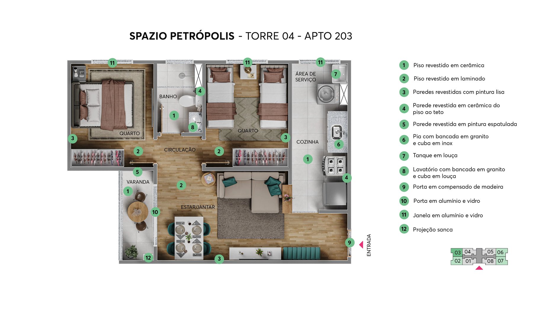 Residencial Spazio Petrópolis  - Foto 16