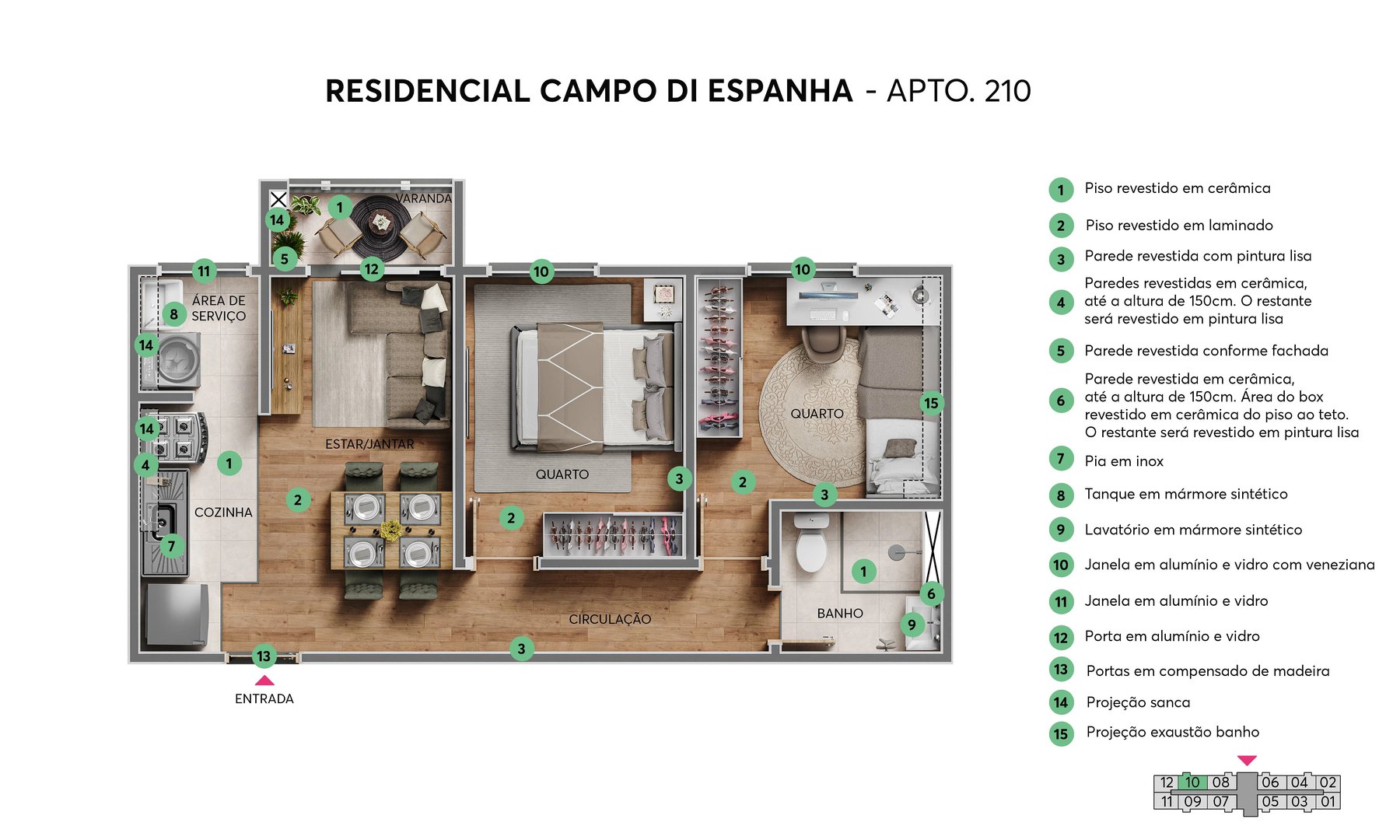 Residencial Campo di Espanha - Foto 14