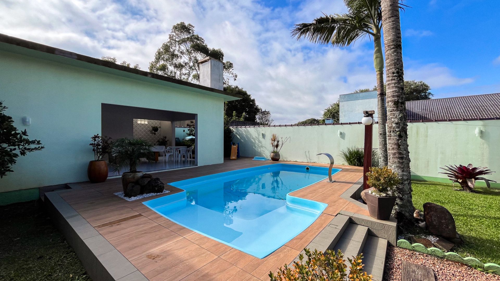 Casa na Linha Santa Cruz com 2 dormitórios e Piscina - Foto 9
