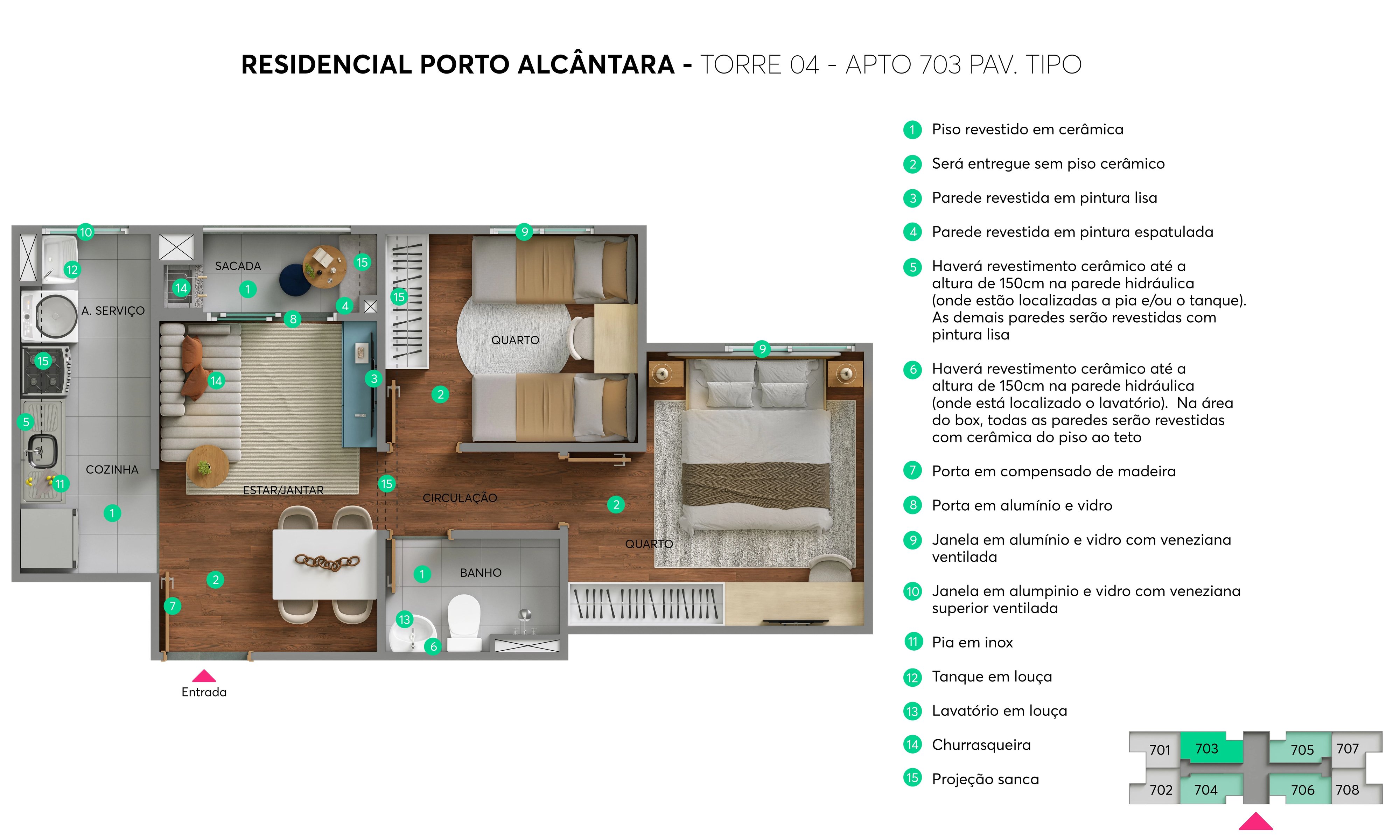Residencial Porto Alcântara - Foto 10
