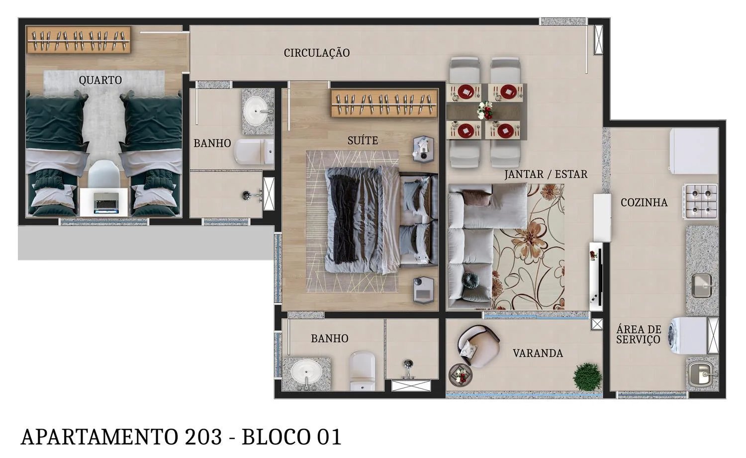 ESGOTADO - Residencial Reserva Areia Vermelha - Foto 15