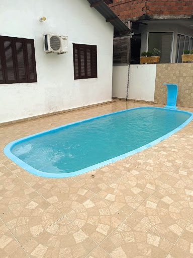 Casa no Santa Vitória com 2 dormitórios e pátio com piscina - Foto 7