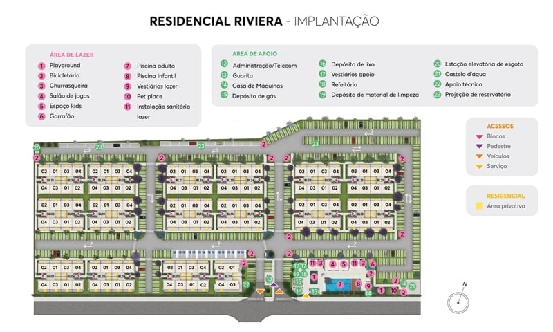 ESGOTADO - Residencial Riviera - Foto 6