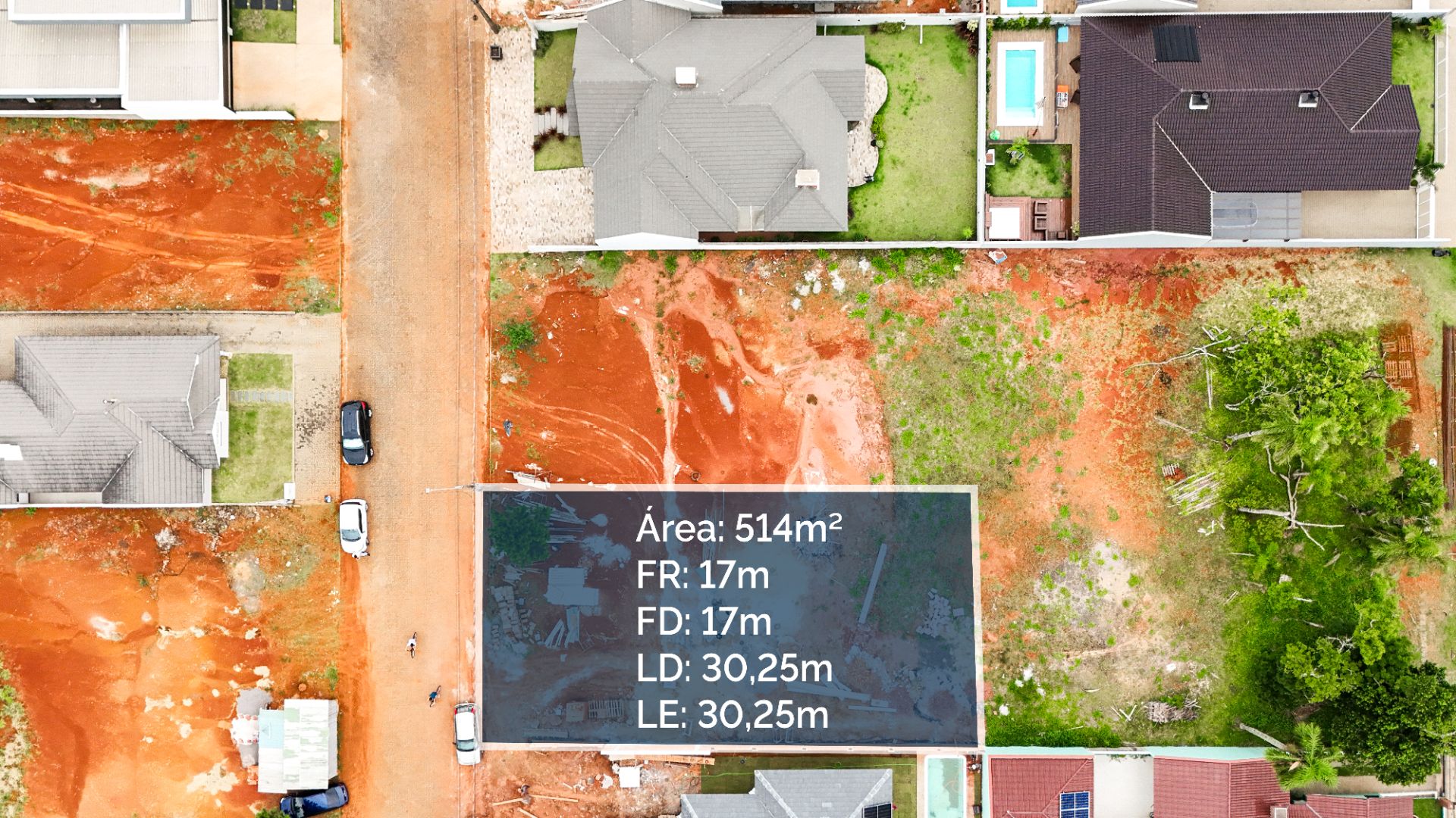 Terreno no Royal Country Residencial com 514,25 m²