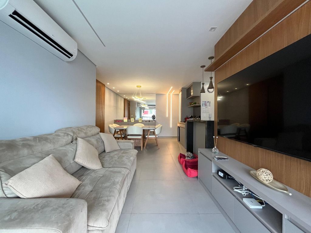 Apartamento 3 dormitórios mobiliado com 2 vagas perto da praia no canto do forte — foto 4