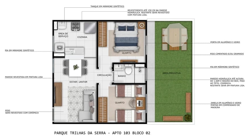 Residencial Parque Trilhas da Serra  - Foto 12