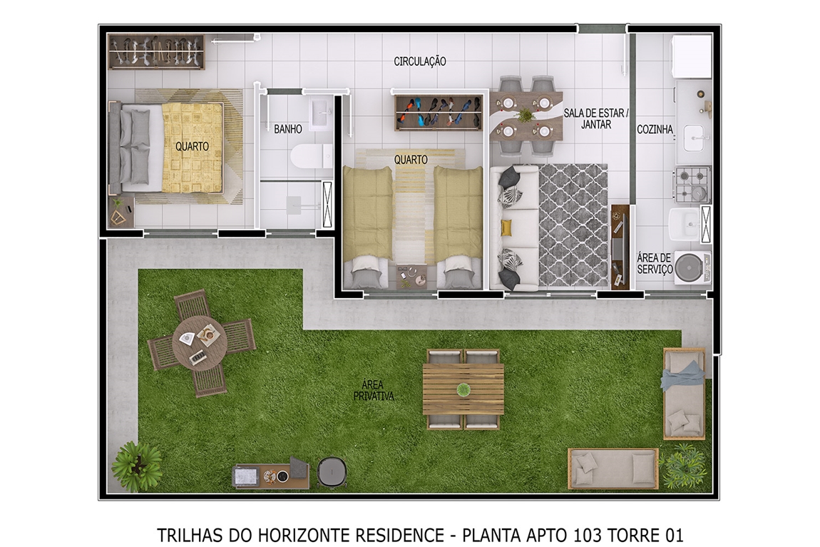 Trilhas do Horizonte Residence, foto 15