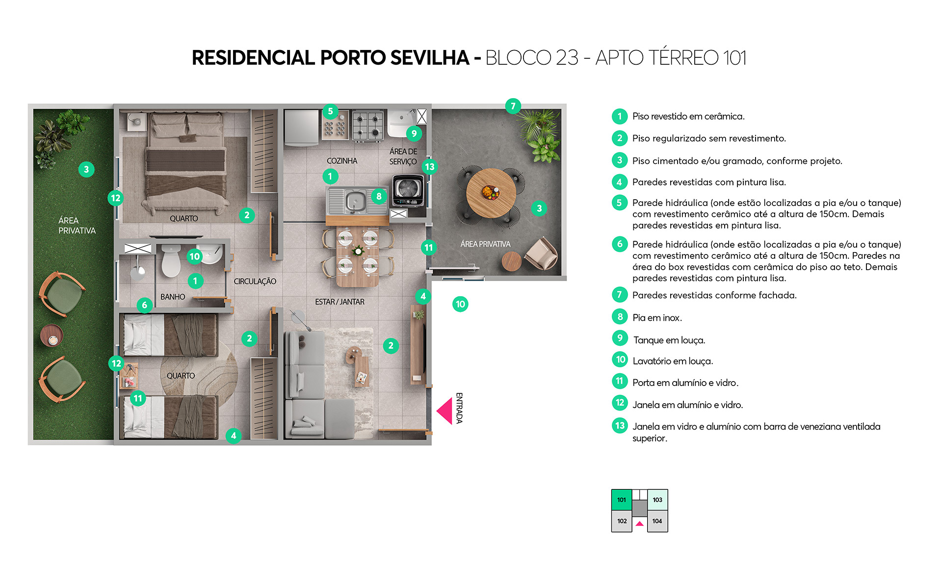 Residencial Porto Sevilha, foto 16