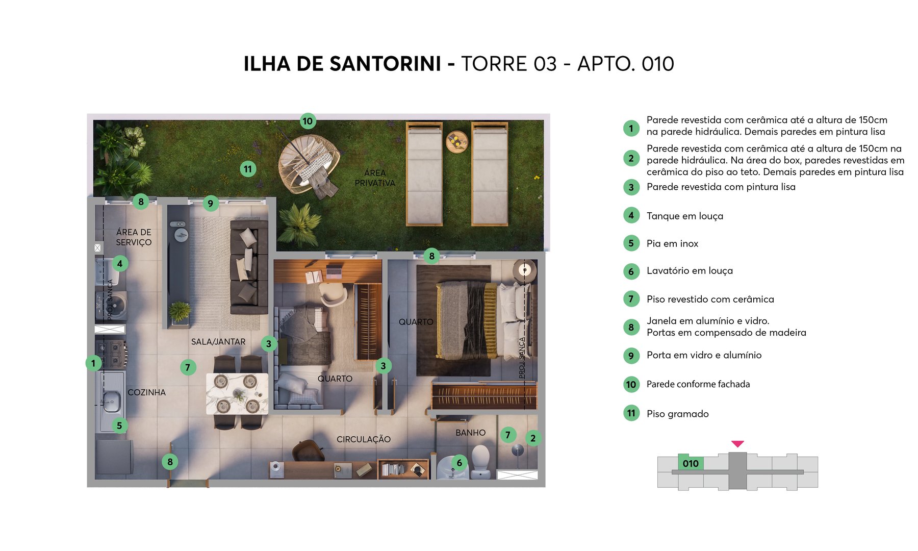 Residencial Ilha de Santorini - Foto 11