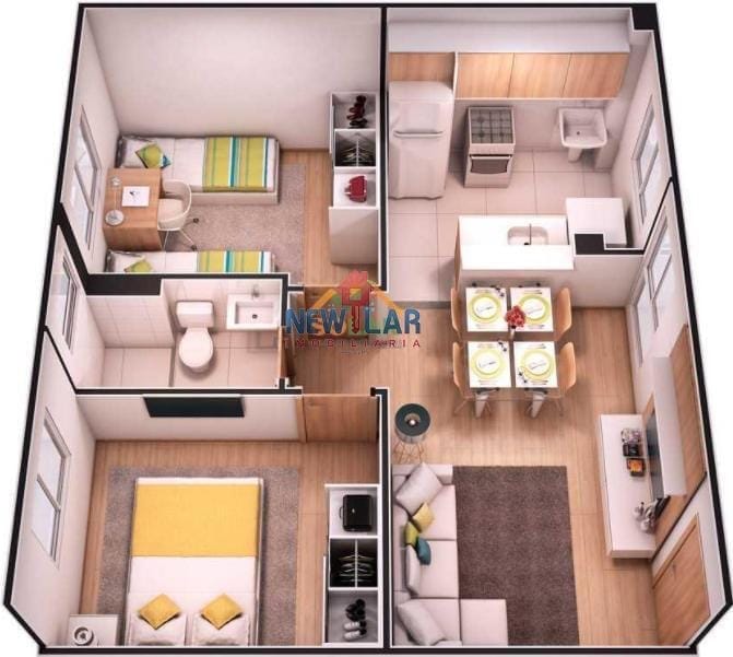 Apartamento à Venda, CANDEIAS TULIP, Vitória da Conquista, - Foto 8