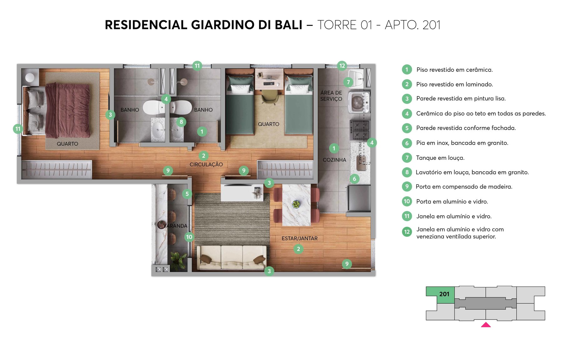 Residencial Giardino Di Bali - Foto 16